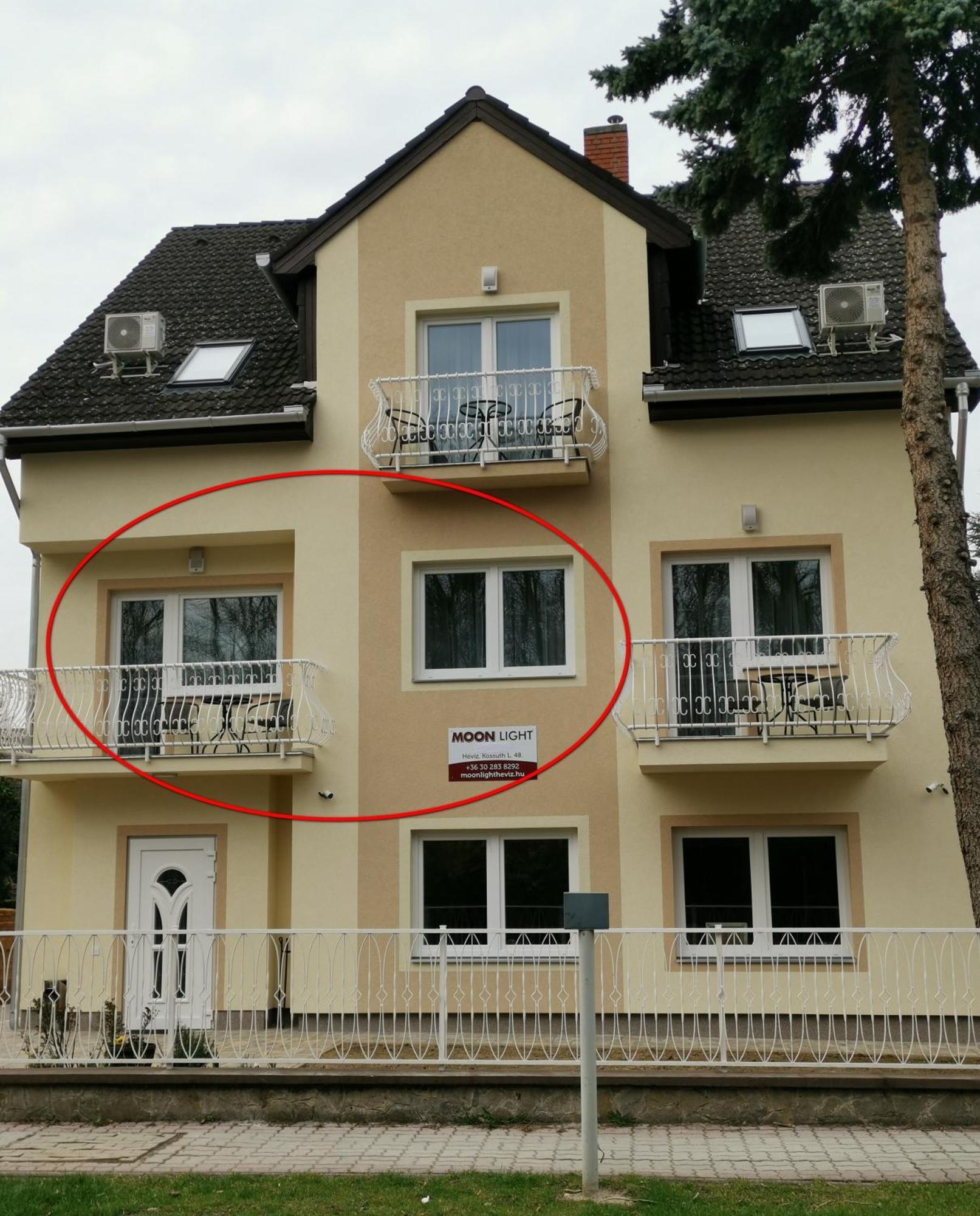 Apartamento Moon Light Hévíz Exterior foto